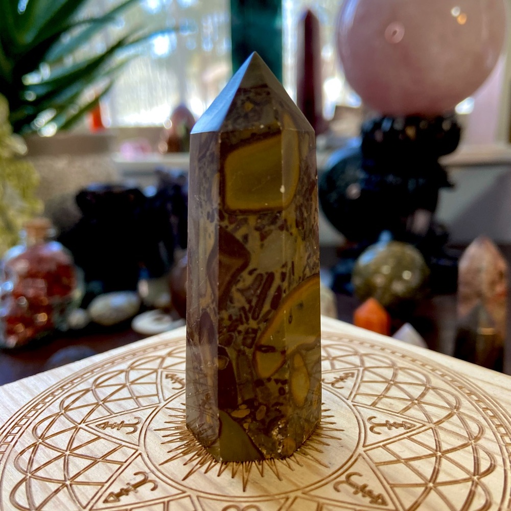 🌸SALE🌸 Bamboo Jasper Crystal Point!